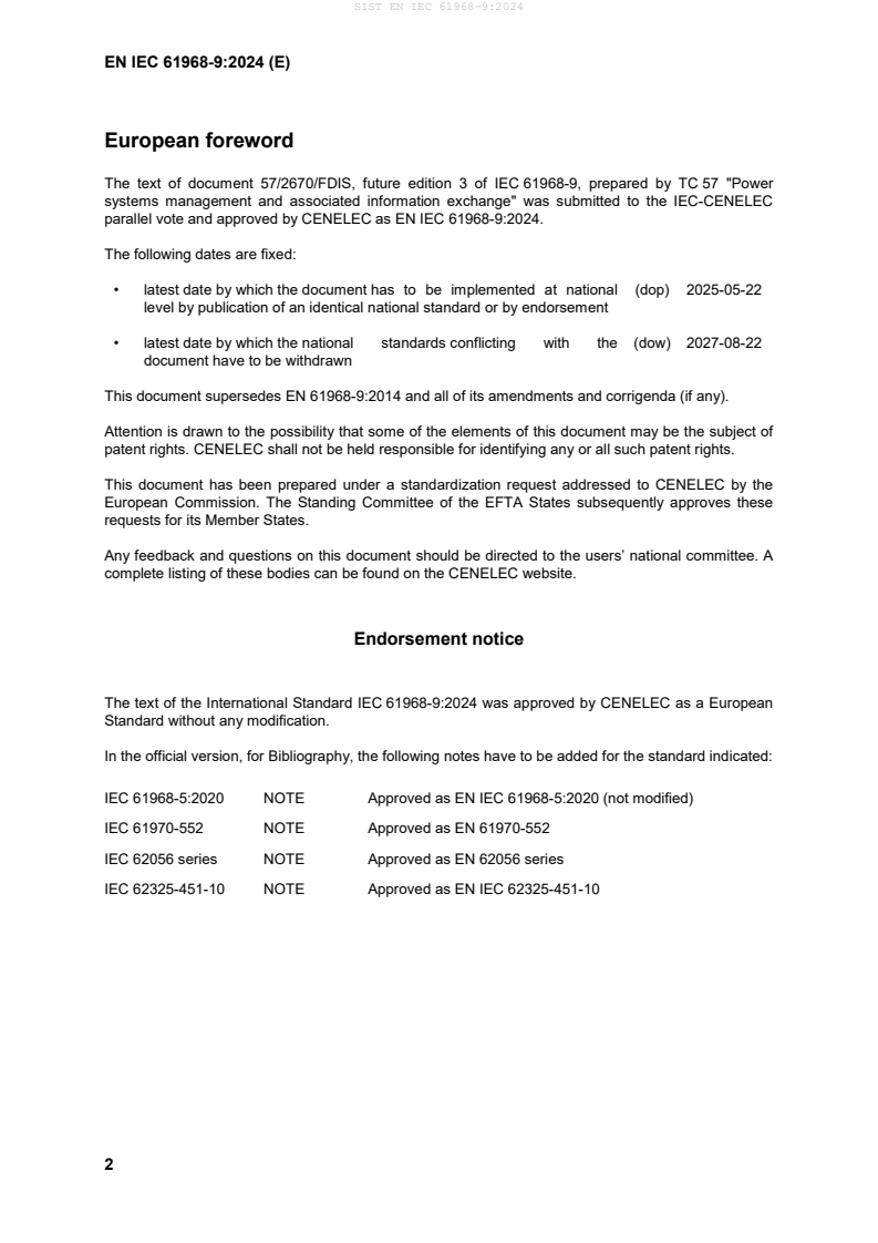 SIST EN IEC 61968-9:2024 SIST EN IEC 61968-9:2024 - BARVE - Page 4 preview