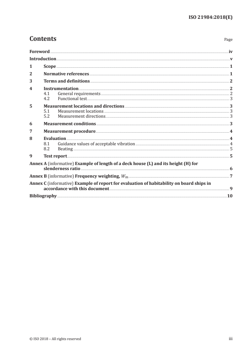 ISO 21984:2018 - Ships and marine technology — Guidelines for measurement, evaluation and reporting of vibration with regard to habitability on specific ships
Released:2/2/2018