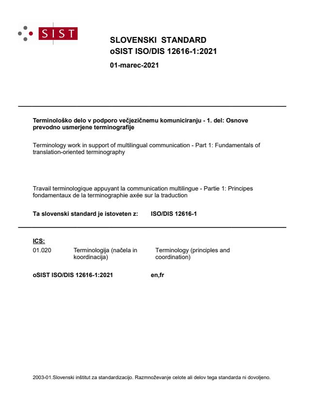 oSIST ISO/DIS 12616-1:2021 - BARVE na PDF-str 14