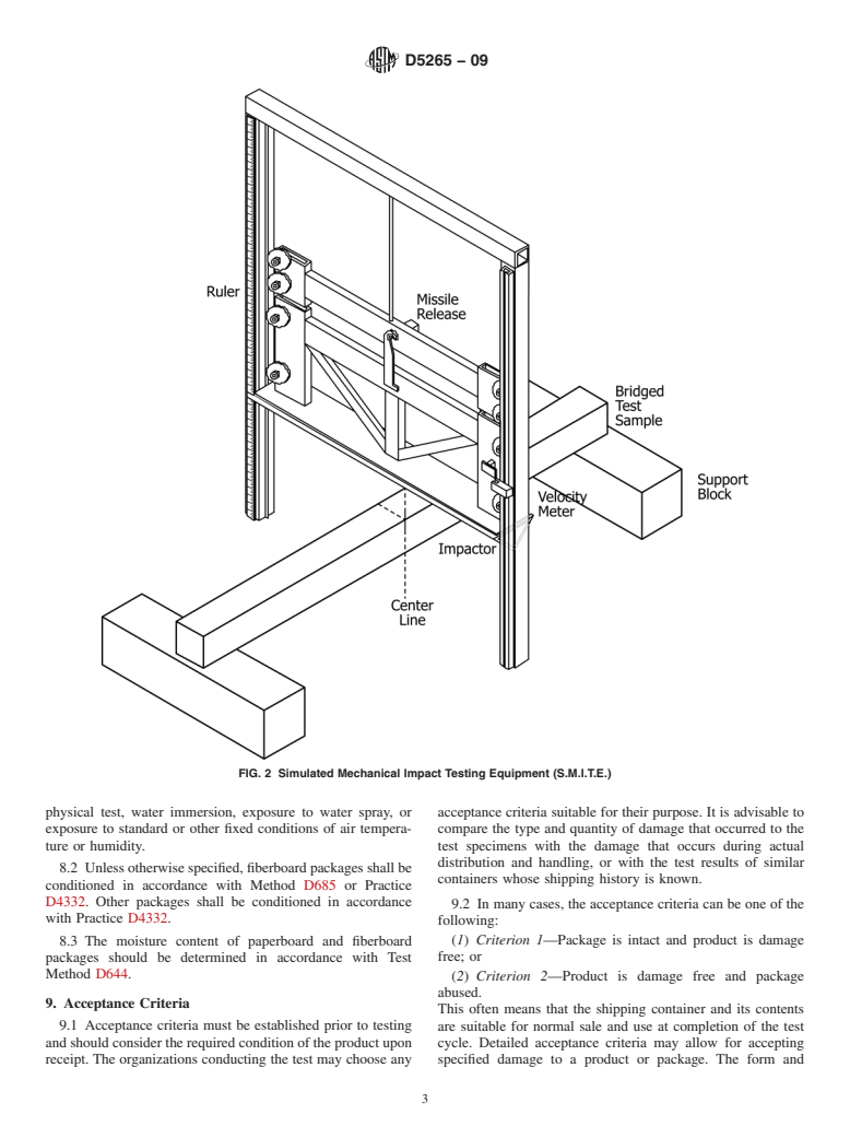 ASTM D5265-09 - Standard Test Method for Bridge Impact Testing