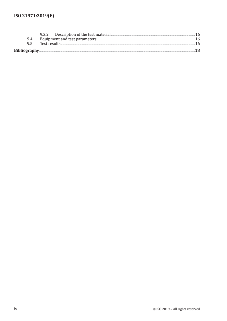 ISO 21971:2019 ISO 21971:2019 - Fine ceramics (advanced ceramics, advanced technical ceramics) — Mechanical properties of ceramic composites at ambient temperature in air atmospheric pressure — Determination of hoop tensile properties of tubes
Released:12/11/2019 - Page 4 preview