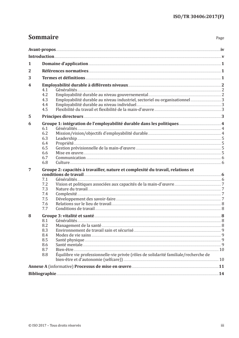 ISO/TR 30406:2017 ISO/TR 30406:2017 - Management des ressources humaines — Management de l'employabilité durable pour les organisations
Released:10/23/2017 - Page 3 preview