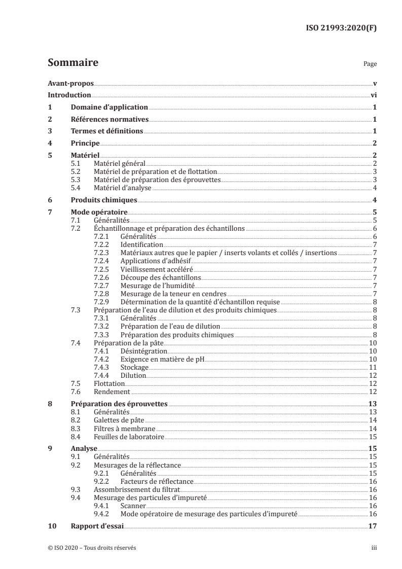 ISO 21993:2020 - Papier et pâte à papier — Essai de désencrabilité des produits en papier imprimés
Released:1/6/2020