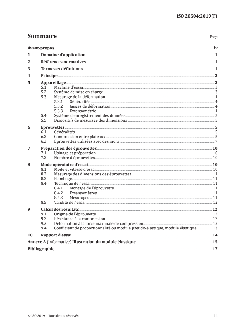 ISO 20504:2019 ISO 20504:2019 - Céramiques techniques — Propriétés mécaniques des composites à matrice céramiques à température ambiante — Méthode de détermination des propriétés en compression
Released:10/15/2019