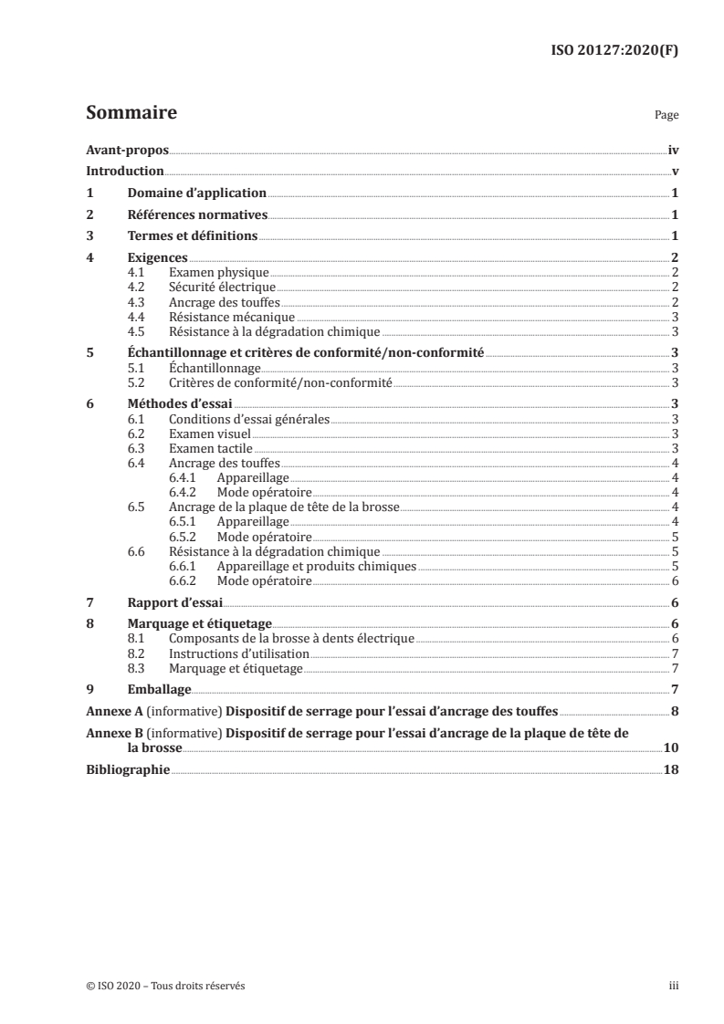 ISO 20127:2020 - Médecine bucco-dentaire — Caractéristiques physiques des brosses à dents électriques
Released:8/21/2020