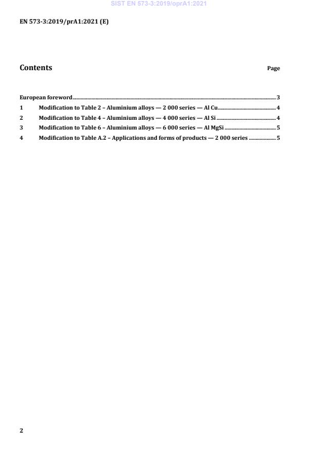 EN 573-3:2019/FprA1 EN 573-3:2019/oprA1:2021 - Page 4 preview