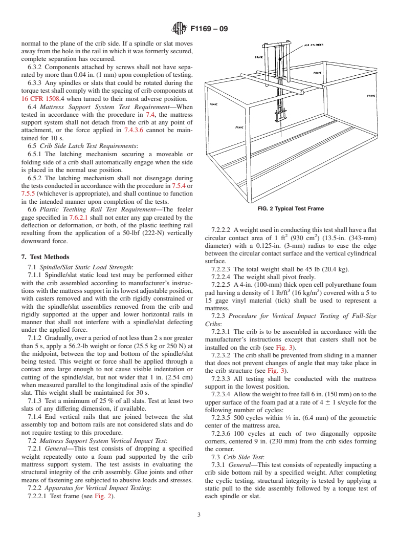 ASTM F1169-09 - Standard Specification for Full-Size Baby Crib