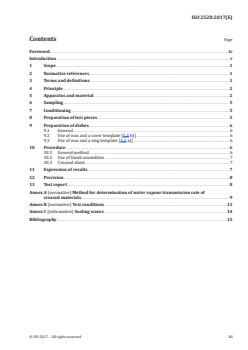 ISO 2528:2017 - Sheet materials — Determination of water vapour transmission rate (WVTR) — Gravimetric (dish) method
Released:10/13/2017 - Page 3 preview