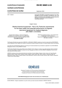 EN IEC 60601-2-33:2024 - BARVE - Page 3 preview