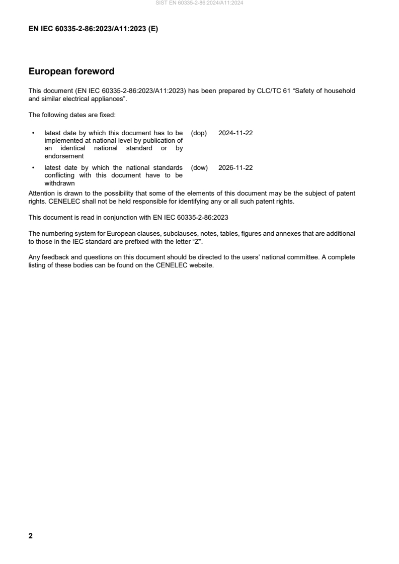 EN IEC 60335-2-86:2023/A11:2023 EN 60335-2-86:2024/A11:2024 - Page 4 preview