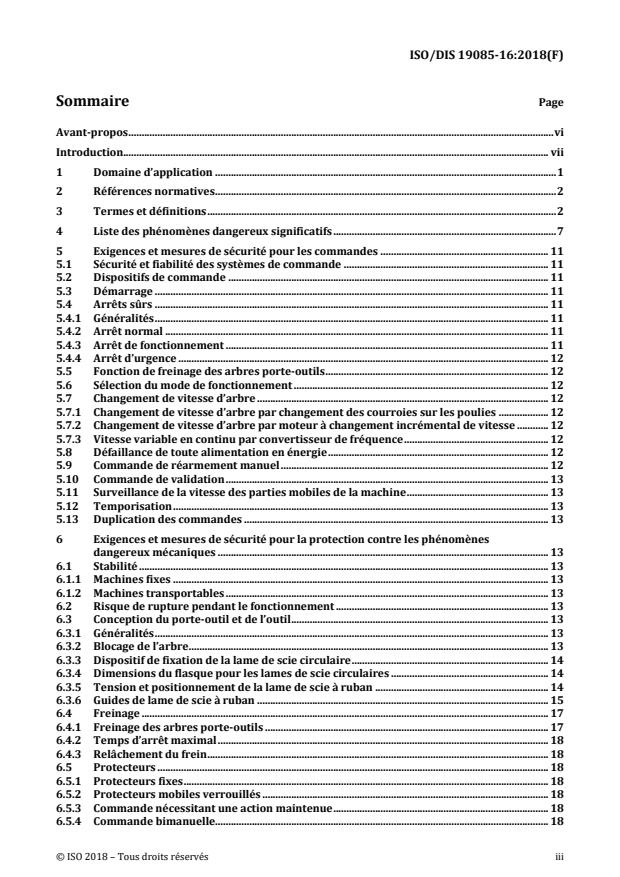 ISO/DIS 19085-16