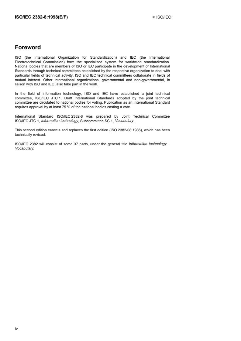 ISO/IEC 2382-8:1998 ISO/IEC 2382-8:1998 - Page 4 preview