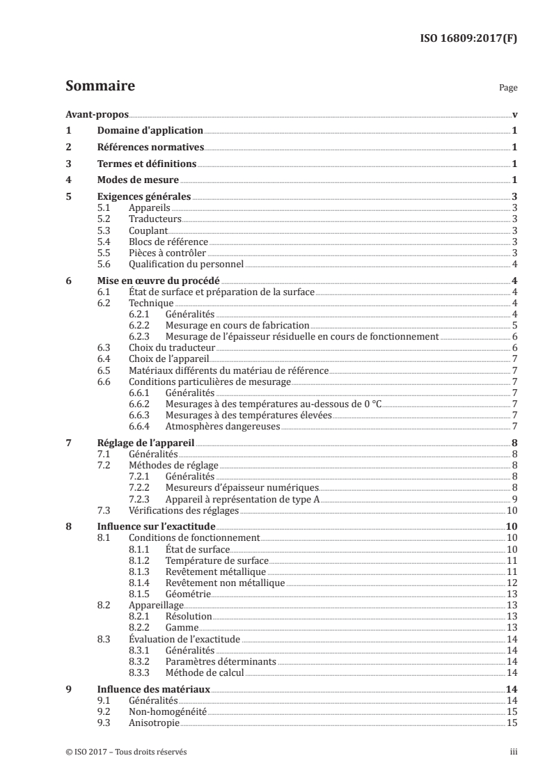 ISO 16809:2017 - Essais non destructifs — Mesurage de l'épaisseur par ultrasons
Released:7/2/2019