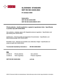 SIST EN ISO 22435:2024 - Page 1 preview