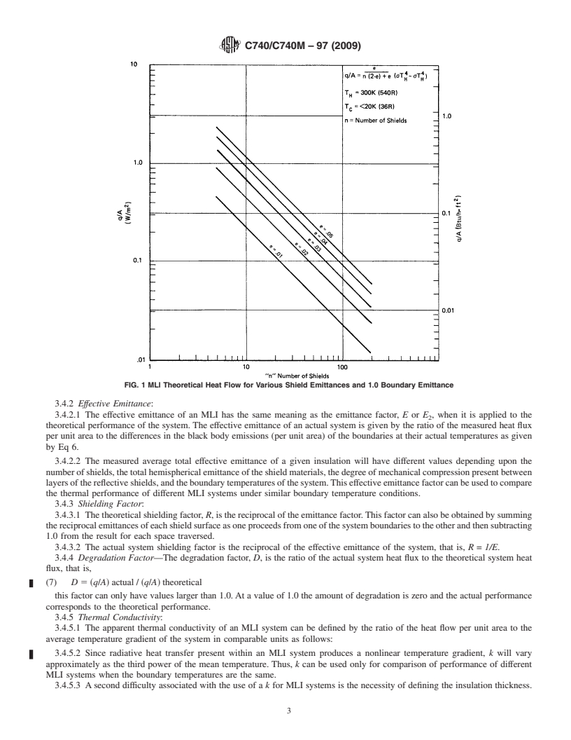 REDLINE ASTM C740/C740M-97(2009) - Standard Practice for Evacuated Reflective Insulation In Cryogenic Service