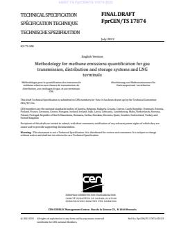 kTS FprCEN/TS 17874:2022 - BARVE - Page 3 preview