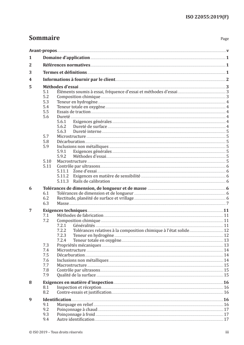 ISO 22055:2019 - Rails pour appareils de voie
Released:11/26/2019