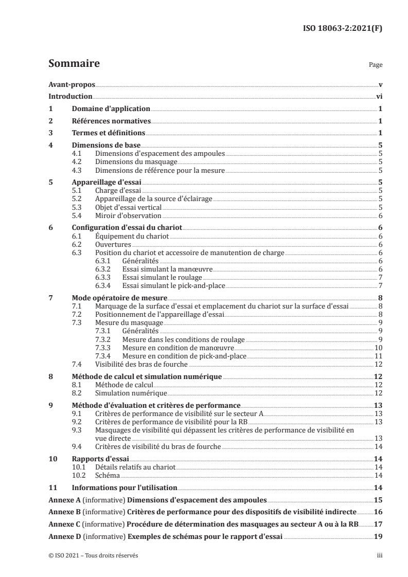 ISO 18063-2:2021 ISO 18063-2:2021 - Chariots tout-terrain — Méthodes d'essai de la visibilité et leur vérification — Partie 2: Chariots tout-terrain rotatifs à portée variable
Released:8/24/2021