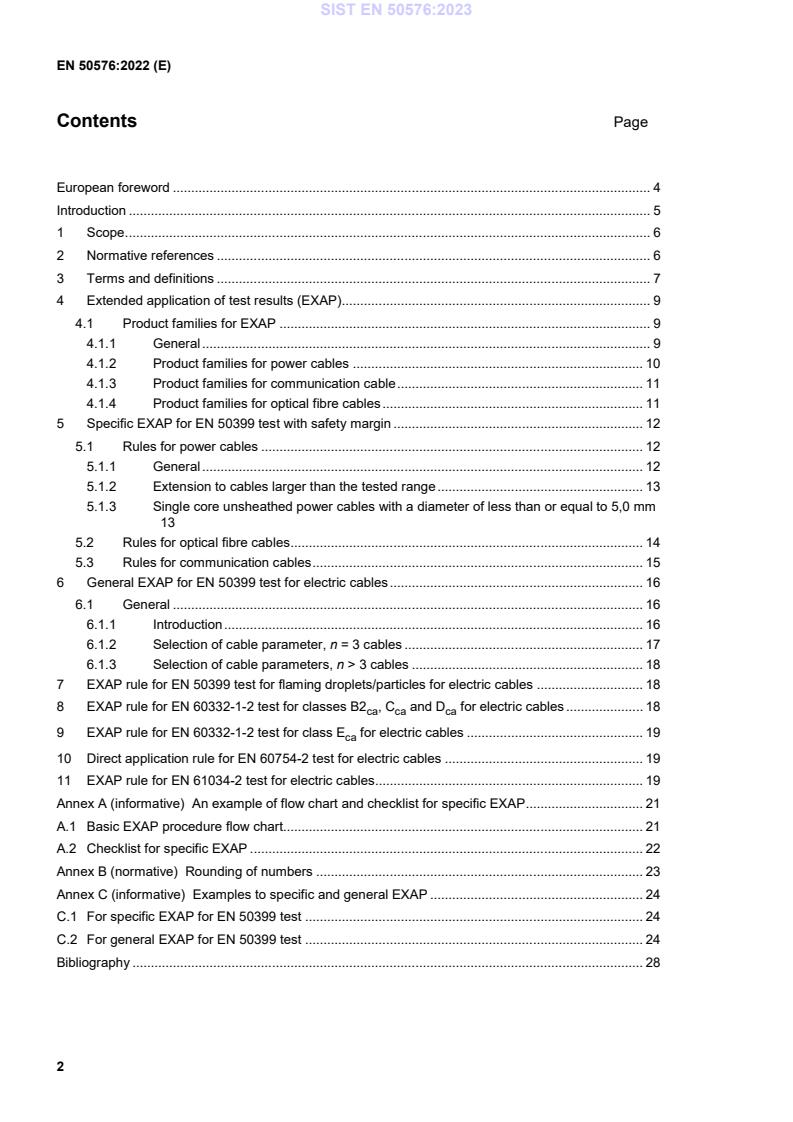 SIST EN 50576:2023 SIST EN 50576:2023 - BARVE - Page 4 preview