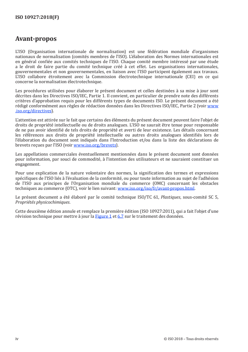 ISO 10927:2018 ISO 10927:2018 - Plastiques — Détermination de la masse moléculaire et de la distribution des masses moléculaires des polymères par spectrométrie de masse, à temps de vol, après désorption/ionisation laser assistée par matrice (SM-MALDI-TOF)
Released:6/5/2018 - Page 4 preview