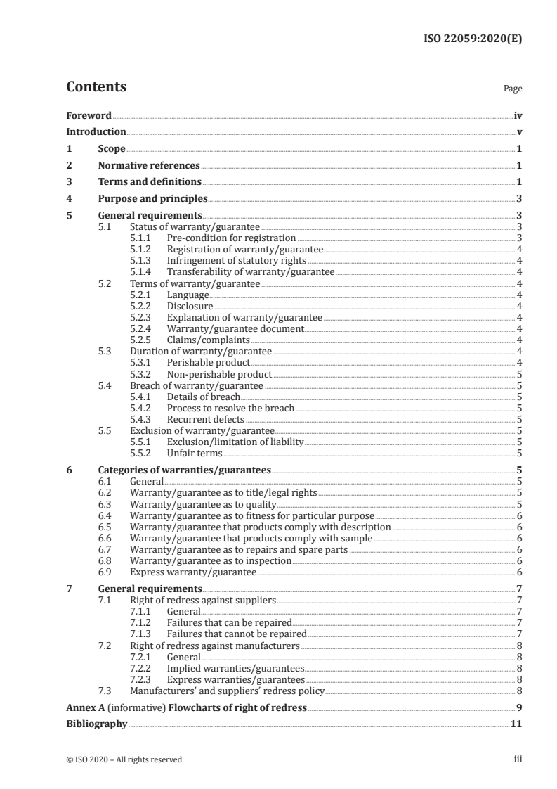 ISO 22059:2020 - Guidelines on consumer warranties/guarantees
Released:1/31/2020