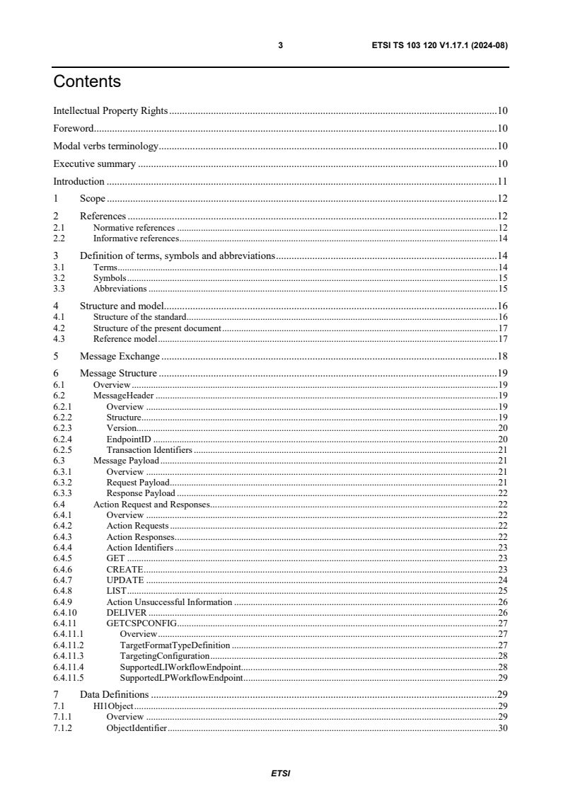 ETSI TS 103 120 V1.17.1 (2024-08) - Lawful Interception (LI); Interface for warrant information