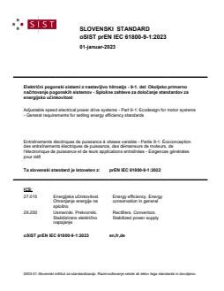 prEN IEC 61800-9-1:2023 - BARVE - Page 1 preview