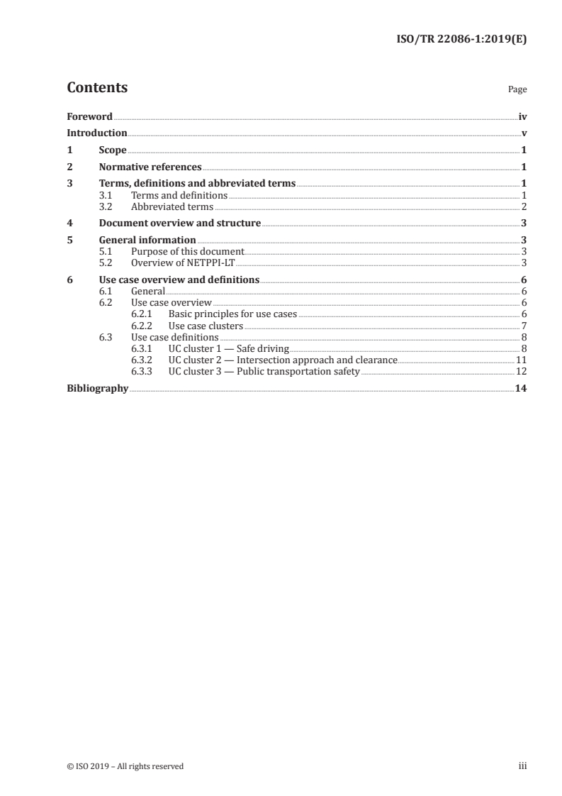 ISO/TR 22086-1:2019 - Intelligent transport systems (ITS) — Network based precise positioning infrastructure for land transportation — Part 1: General information and use case definitions
Released:3/13/2019