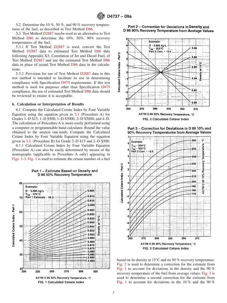 ASTM D4737-09a - Standard Test Method for Calculated Cetane Index by Four Variable Equation