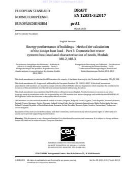EN 12831-3:2017/prA1 EN 12831-3:2018/oprA1:2021 - Page 3 preview