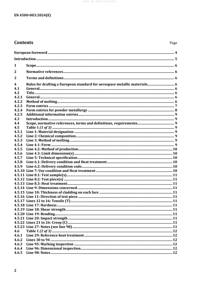 SIST EN 4500-003:2024 SIST EN 4500-003:2024 - Page 4 preview