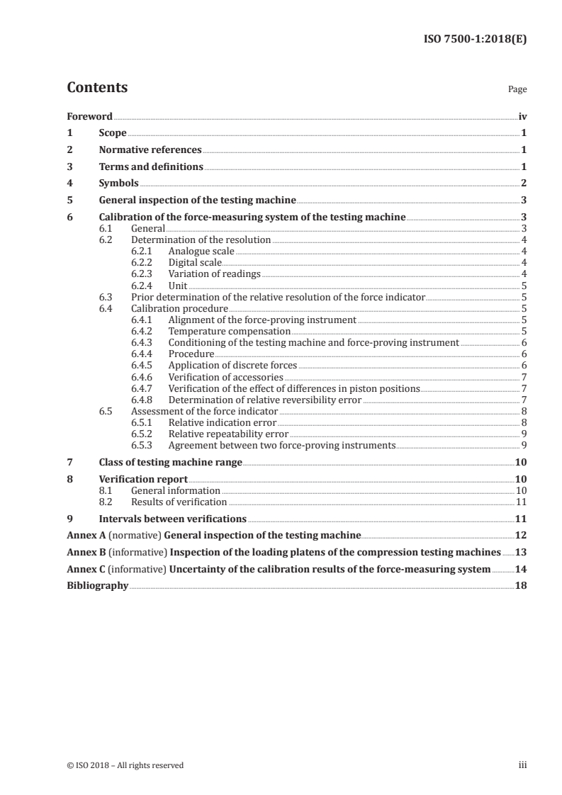 ISO 7500-1:2018 - Metallic materials — Calibration and verification of static uniaxial testing machines — Part 1: Tension/compression testing machines — Calibration and verification of the force-measuring system
Released:2/7/2018