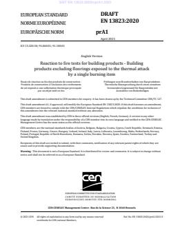 EN 13823:2020/oprA1:2021 - Page 3 preview