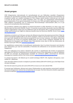 ISO 6474-2:2019 - Implants chirurgicaux — Produits céramiques — Partie 2: Matériaux composites à matrice alumine de haute pureté renforcée par des grains de zircone
Released:13. 03. 2019 - Page 4 preview