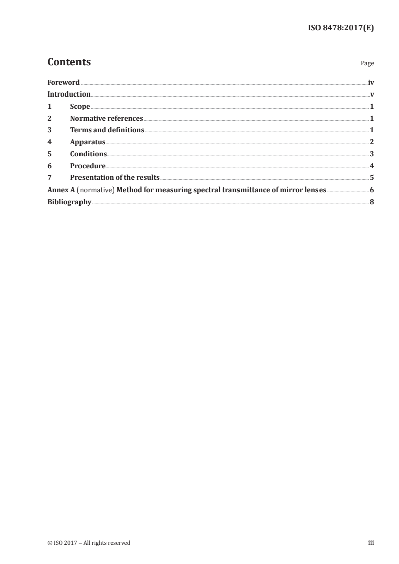 ISO 8478:2017 ISO 8478:2017 - Optics and photonics — Camera lenses — Measurement of ISO spectral transmittance
Released:10/31/2017