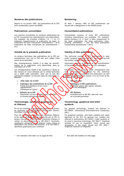 IEC 61156-4:1995+AMD1:1999 CSV - Multicore and symmetrical pair/quad cables for digital communications - Part 4: Riser cables - Sectional specification
Released:4/28/2000
Isbn:2831851602 - Page 2 preview