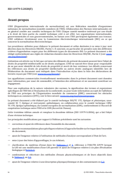 ISO 11979-5:2020 - Implants ophtalmiques — Lentilles intraoculaires — Partie 5: Biocompatibilité
Released:9/24/2020 - Page 4 preview