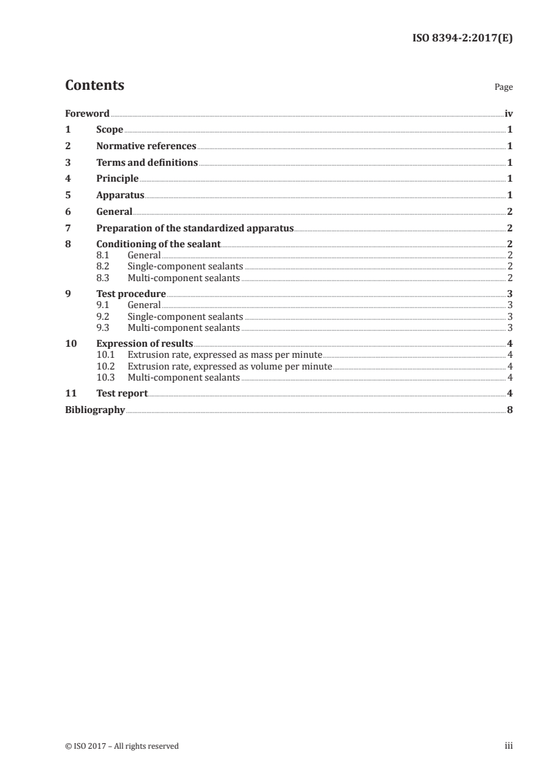 ISO 8394-2:2017 ISO 8394-2:2017 - Buildings and civil engineering works — Determination of extrudability of sealants — Part 2: Using standardized apparatus
Released:10/4/2017