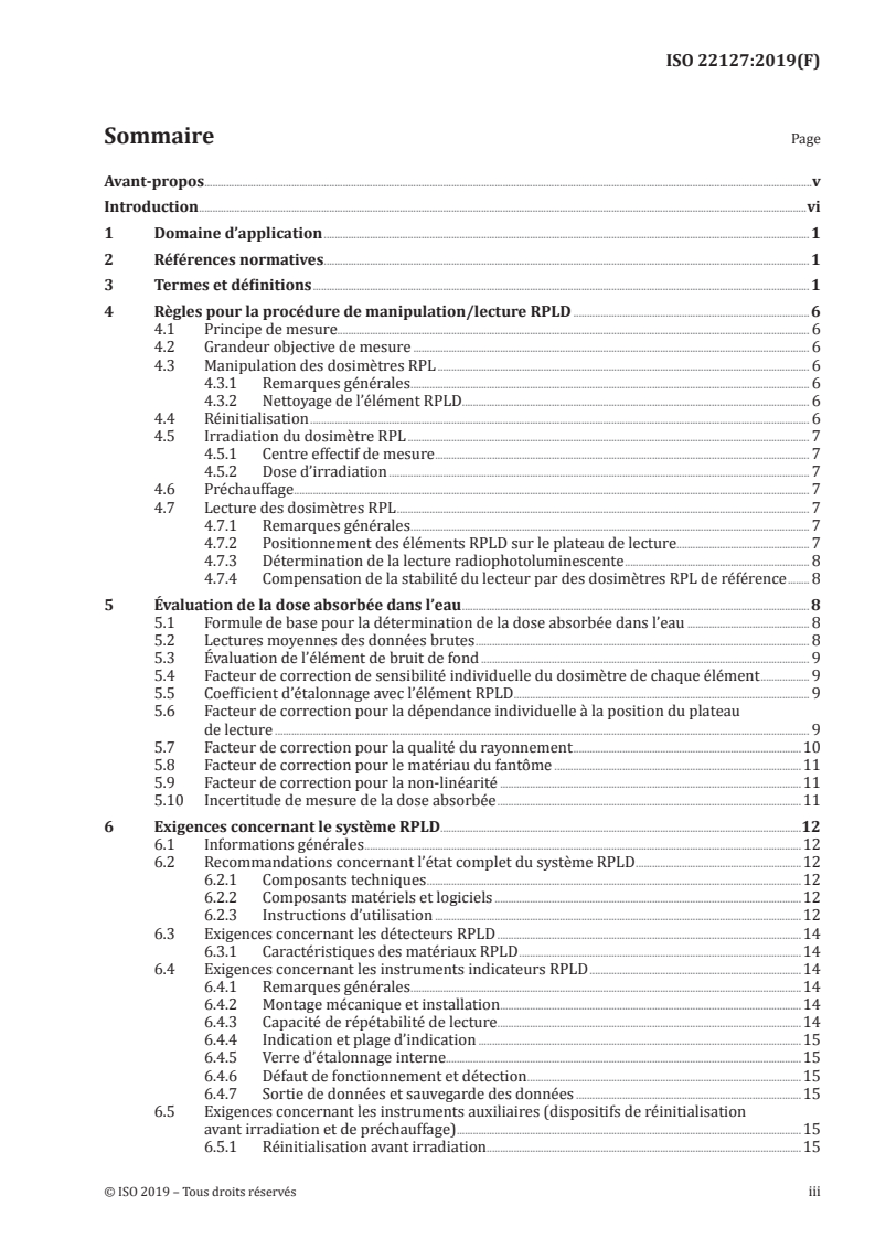 ISO 22127:2019 - Dosimétrie avec dosimètres radiophotoluminescents de type verre utilisée pour l'audit dosimétrique en radiothérapie à rayons X de haute énergie
Released:4/3/2020