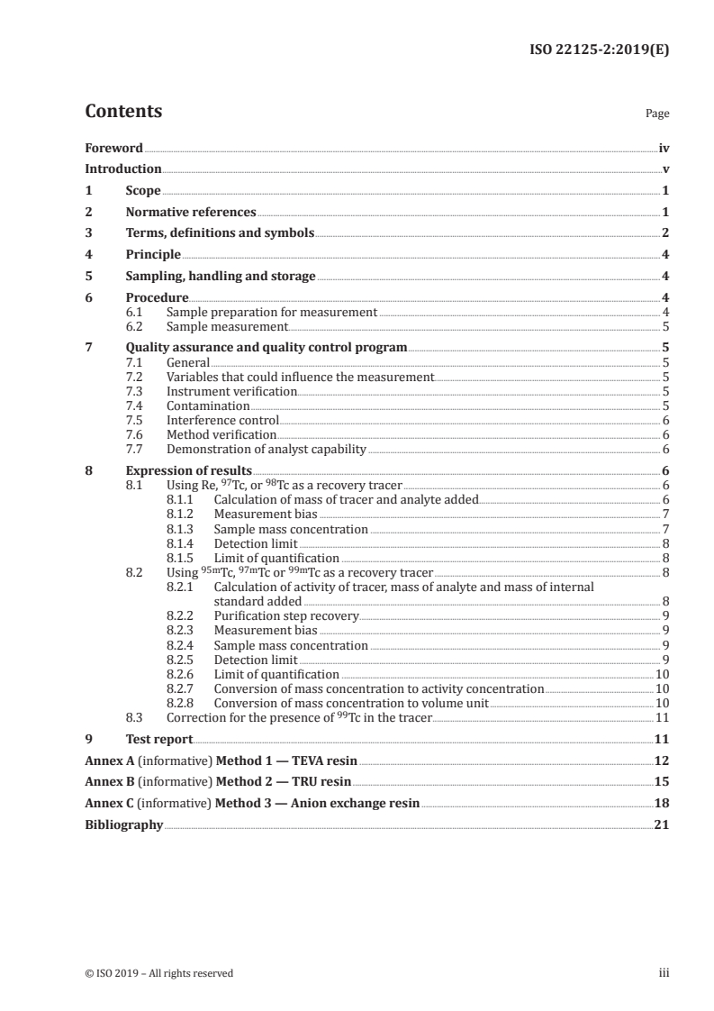 ISO 22125-2:2019 - Water quality — Technetium-99 — Part 2: Test method using inductively coupled plasma mass spectrometry (ICP-MS)
Released:11/8/2019