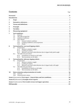 ISO 22138:2022 ISO 22138:2022 - Heavy commercial vehicles — Vehicle stability during tipper body operation — Tilt-table test method
Released:1. 11. 2022 - Page 3 preview