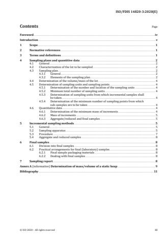 ISO/FDIS 14820-3:Version 08-maj-2020 - Fertilizers and liming materials -- Sampling and sample preparation