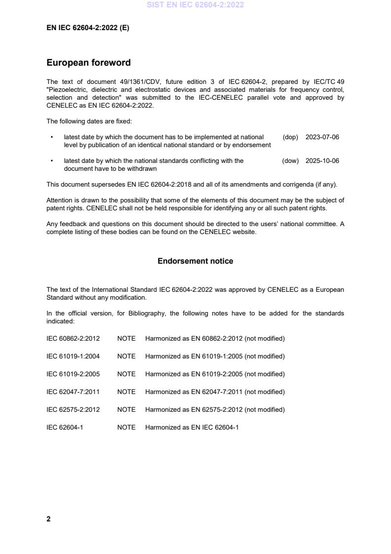 SIST EN IEC 62604-2:2022 SIST EN IEC 62604-2:2022 - BARVE - Page 4 preview