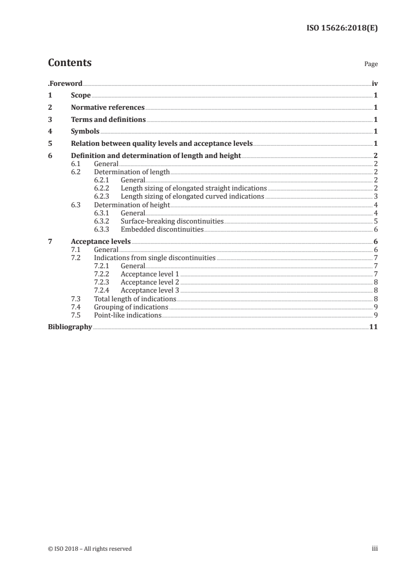 ISO 15626:2018 - Non-destructive testing of welds — Time-of-flight diffraction technique (TOFD) — Acceptance levels
Released:7/20/2018