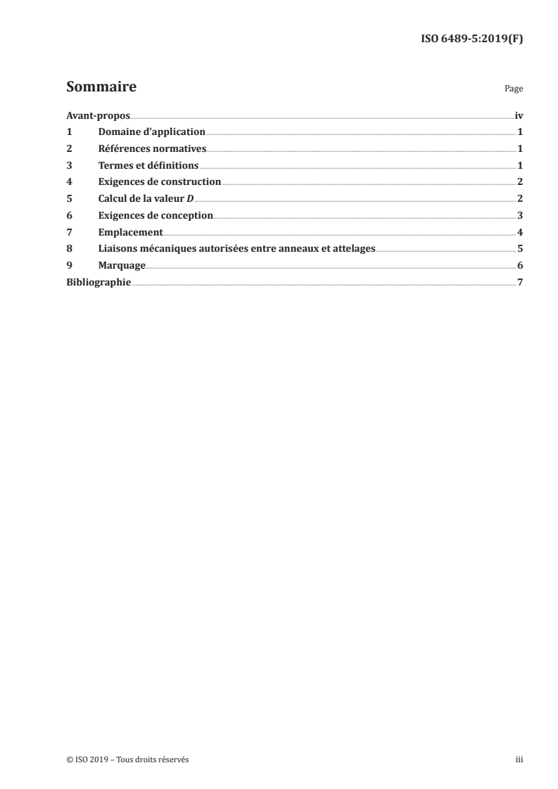 ISO 6489-5:2019 - Véhicules agricoles — Liaisons mécaniques entre véhicules remorqueurs et remorqués — Partie 5: Spécifications pour attelages de type chape non rotatifs
Released:4/12/2019