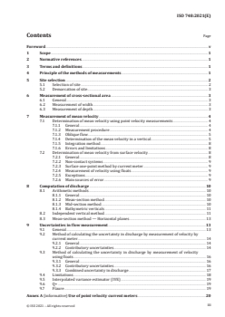ISO 748:2021 ISO 748:2021 - Hydrometry — Measurement of liquid flow in open channels — Velocity area methods using point velocity measurements
Released:11/15/2021 - Page 3 preview