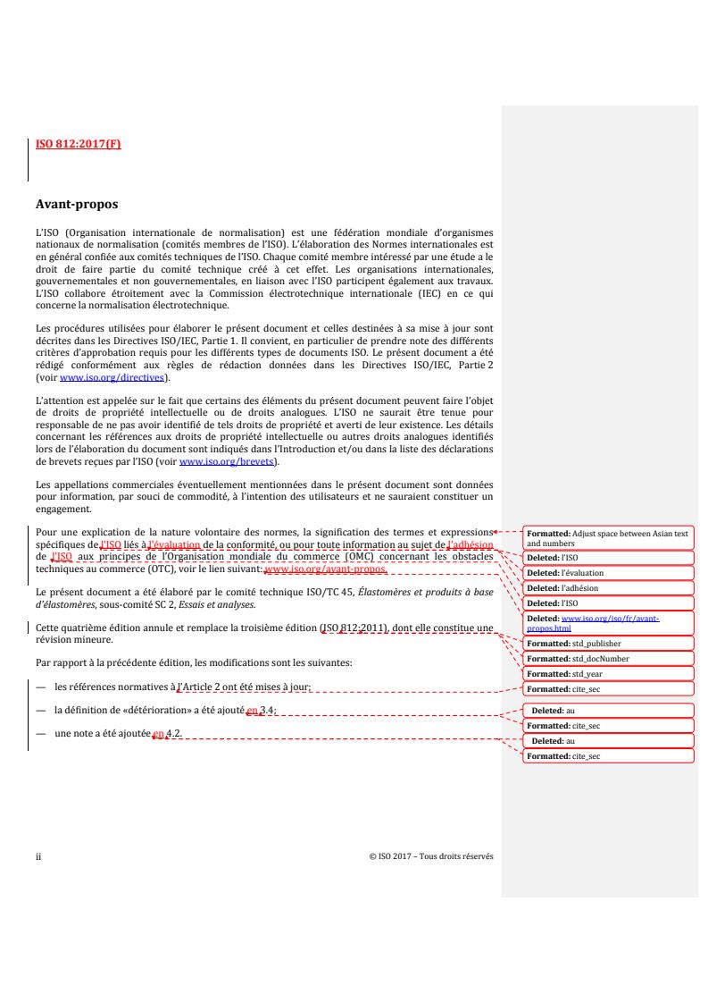 ISO 812:2017 REDLINE ISO 812:2017 - Rubber, vulcanized or thermoplastic — Determination of low-temperature brittleness
Released:7/31/2017 - Page 2 preview