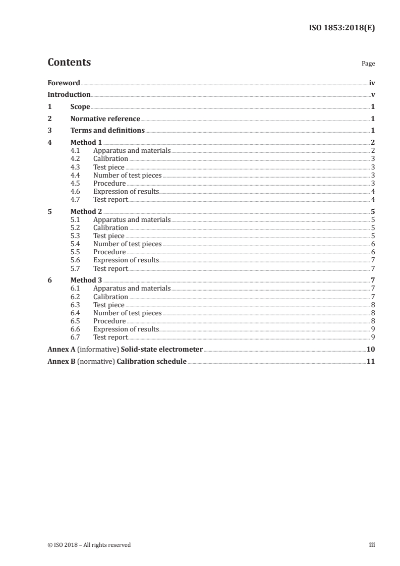 ISO 1853:2018 - Conducting and dissipative rubbers, vulcanized or thermoplastic — Measurement of resistivity
Released:7/17/2018