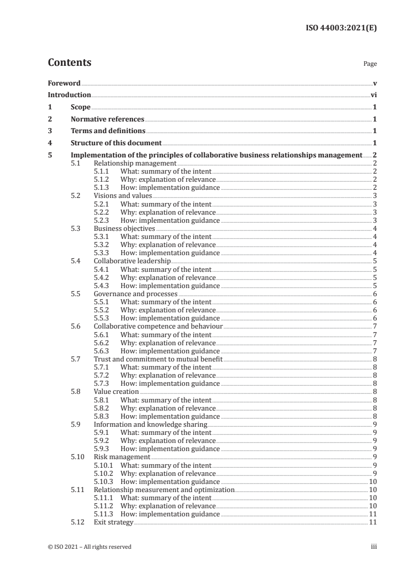 ISO 44003:2021 - Collaborative business relationship management — Guidelines for micro, small and medium-sized enterprises on the implementation of the fundamental principles
Released:4/27/2021