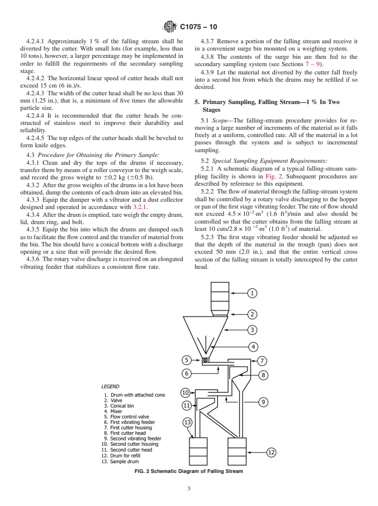 ASTM C1075-10 - Standard Practices for Sampling Uranium-Ore Concentrate